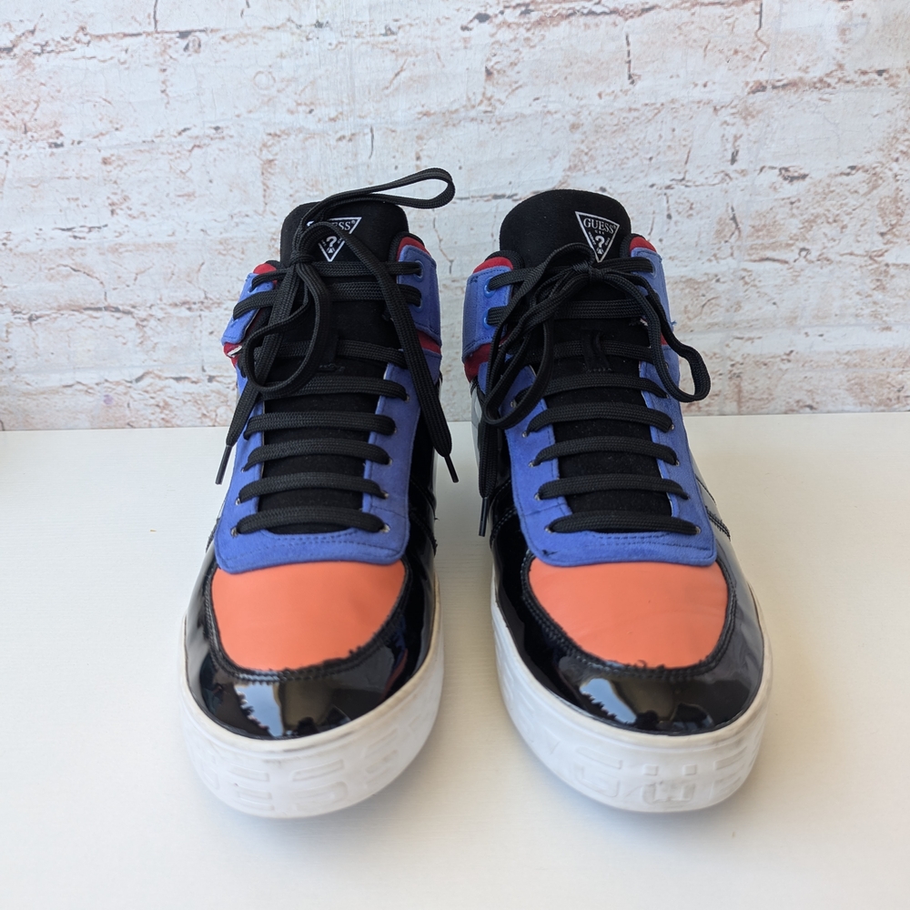 Guess Pelzy High-Top Sneakers. - Picture 4 of 11